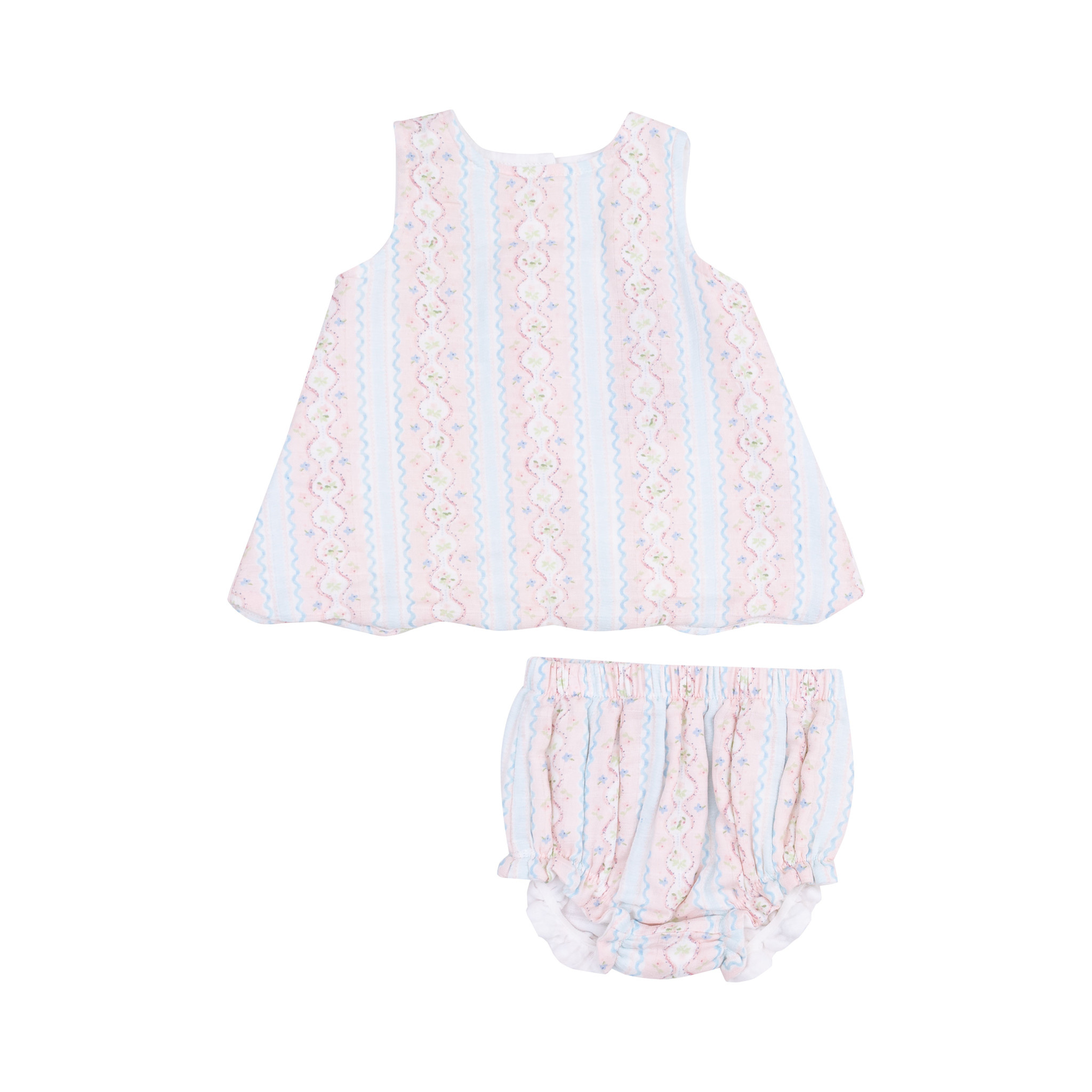 Angel Dear Girls Scallop Back Top w/Bloomer