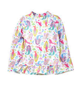 Flap Happy Girl L/S Rashguard Top & bottom