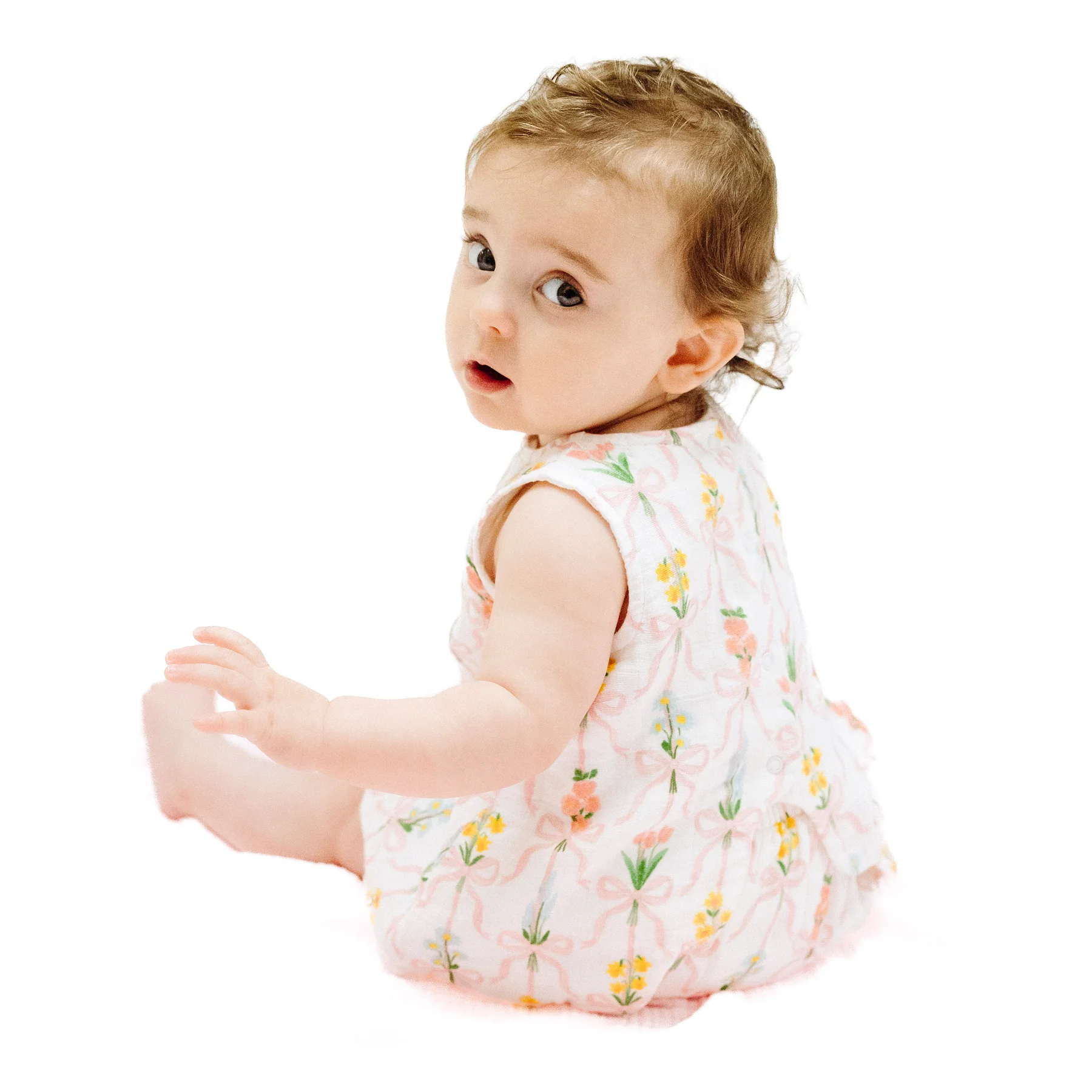 Angel Dear Girls Scallop Back Top w/Bloomer