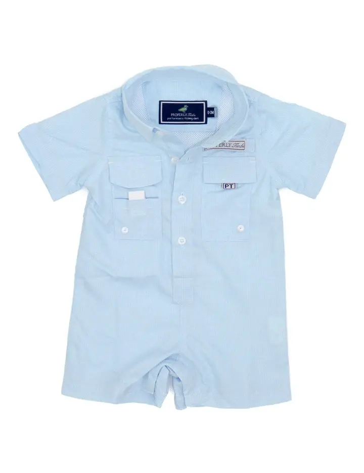 Properly Tied Baby Boy Performance Fishing Shortall
