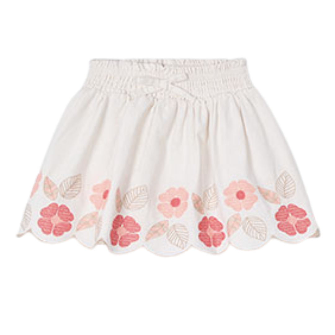 Mayoral Girl Embroidered Skirt
