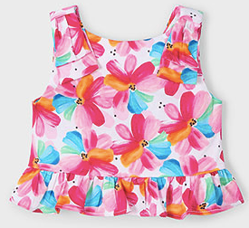 Mayoral Girl Peplum Top