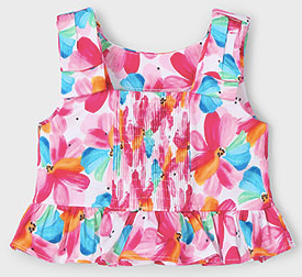Mayoral Girl Peplum Top