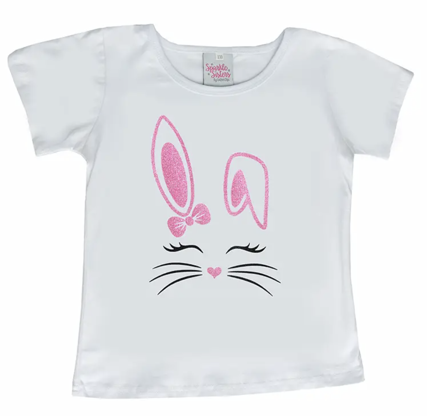 Sparkle Sisiters Winking Bunny T-shirt