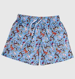 GOAT USA Boy's Sports Print Shorts
