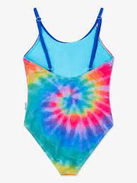 LimeApple Junior Bright Tye-Dyed 1 pc Swimsuit