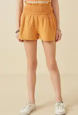 Hayden Girls Junior Girl Textured Smocked Short