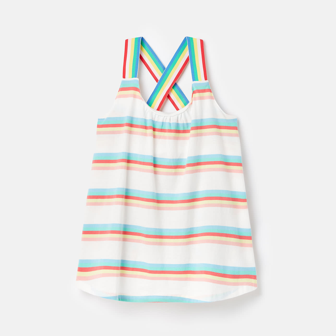 Joules Girl Cross-Back Summer Top