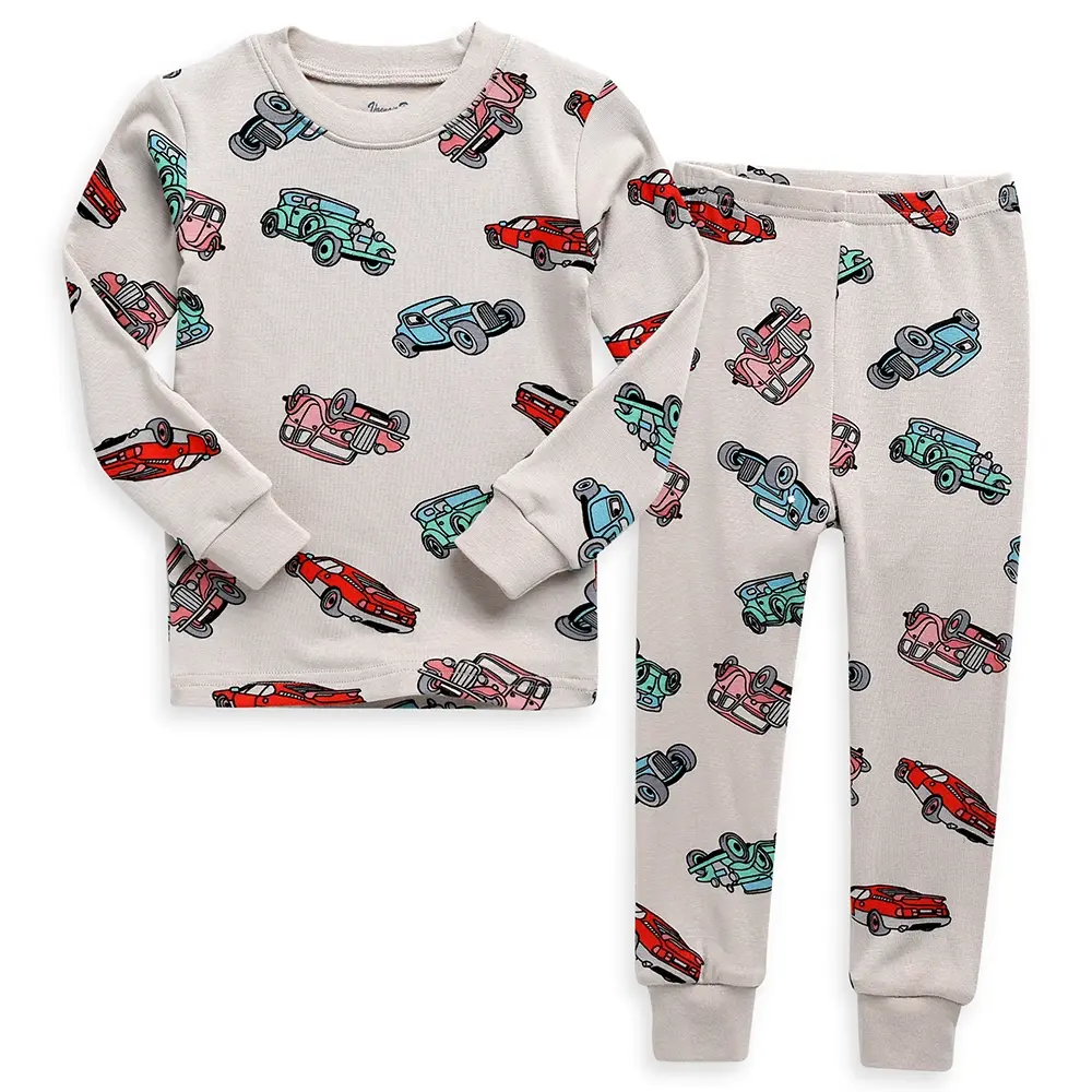 Vaenait Baby Boy's Two Piece Long Sleeved PJs