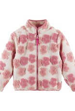 Andy & Evan Floral Printed Sherpa Jacket