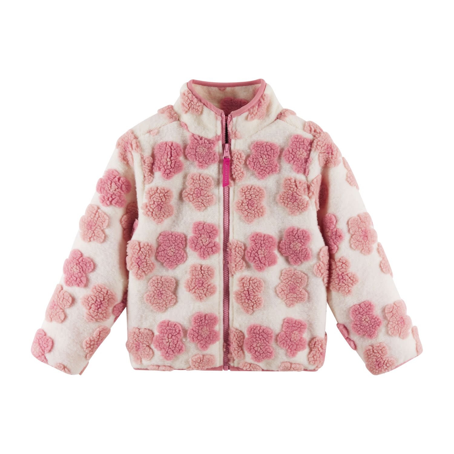 Andy & Evan Floral Printed Sherpa Jacket