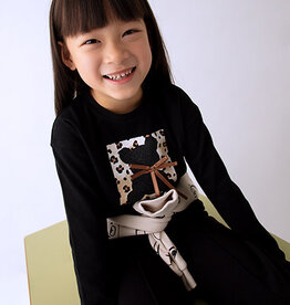 Mayoral Girl L/S Bear Top