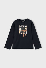 Mayoral Girl L/S Bear Top