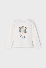 Mayoral Sparkle Girls L/S Top