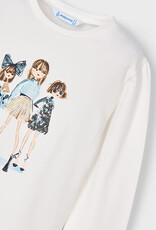 Mayoral Sparkle Girls L/S Top