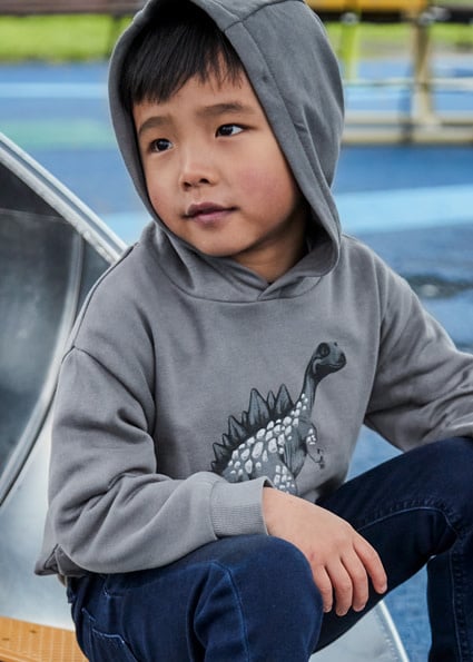 Mayoral Dino Graphic Hoodie