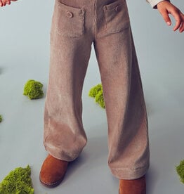 Mayoral Girl Corduroy Front Pocket Pant