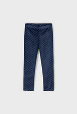 Mayoral Velvet Print Legging