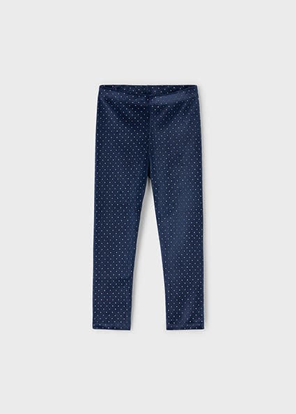 Mayoral Velvet Print Legging