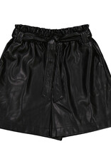 Mayoral Junior Faux Leather Dressy Shorts