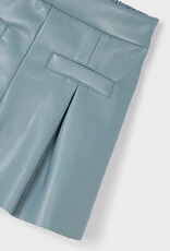 Mayoral Girl Pleather Dress Shorts