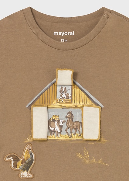 Mayoral Baby Boy L/S Barn Shirt
