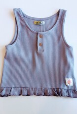Losan Girl Ribbed Sleeveless Top