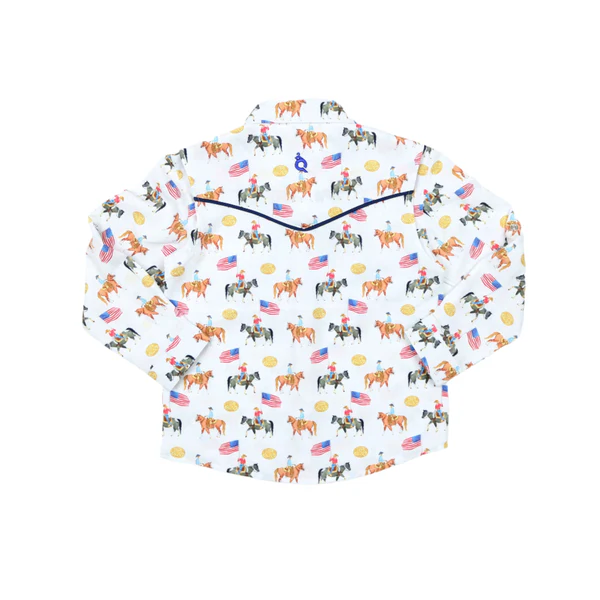 Blue Quail Clothing Co Grand Entry Pearl Snap L/S Shirt