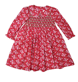 Whimsy Bay Kids Cassie Floral Smocked Dress