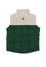 Blue Quail Clothing Co Boy Quilted Zipper Classic Camo Vest