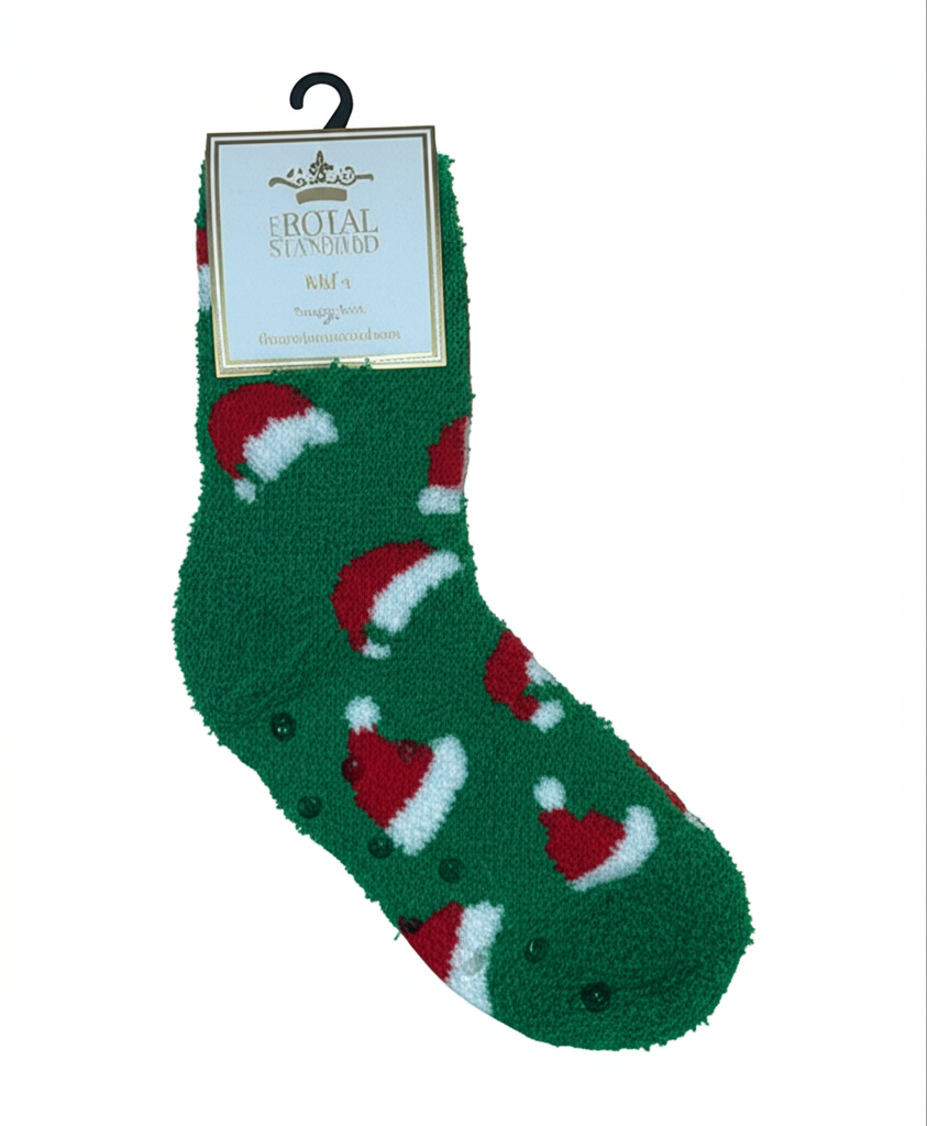 Royal Standard Kid's Holiday Santa Hat Socks