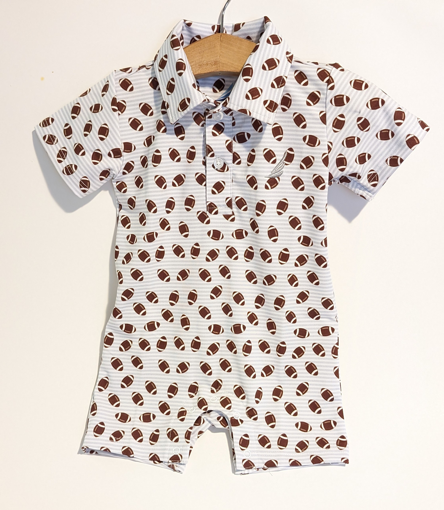 Coolybri Baby & Toddler Boy S/S  Football Shortall