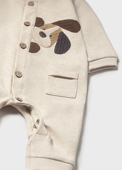 Mayoral Baby Cotton Knit L/S Romper