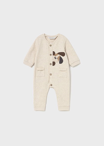 Mayoral Baby Cotton Knit L/S Romper