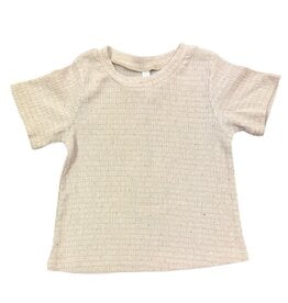 ML Fashions Girls Holiday Rhinestone Dotted S/S Top