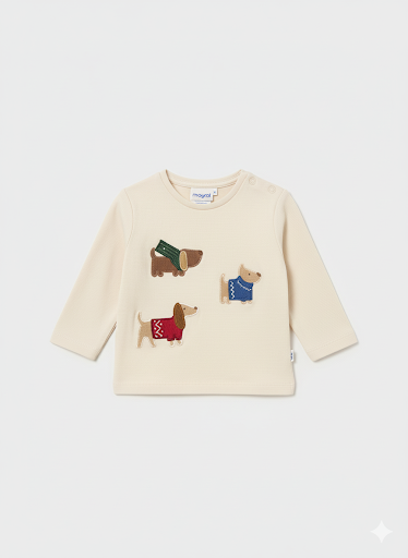 Mayoral Baby Basic L/S Playdate Top