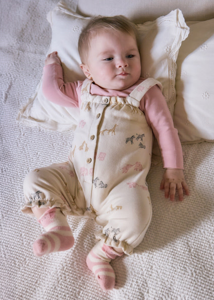 Mayoral Animal Dungaree Set