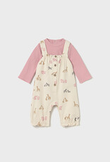 Mayoral Animal Dungaree Set