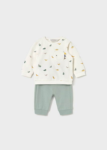 Mayoral Baby Dino Love 2 pc Set