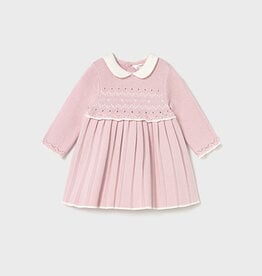Mayoral Baby Knit Pointelle L/S Dress