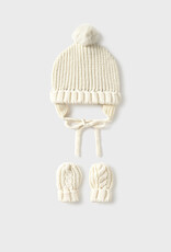 Mayoral Baby Hat & Mitten Set