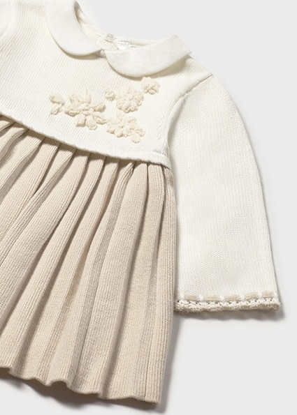 Mayoral Baby Bi-colored L/S Knit Dress