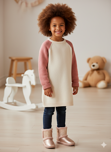 Mayoral Girl Mid Calf Lined Boot