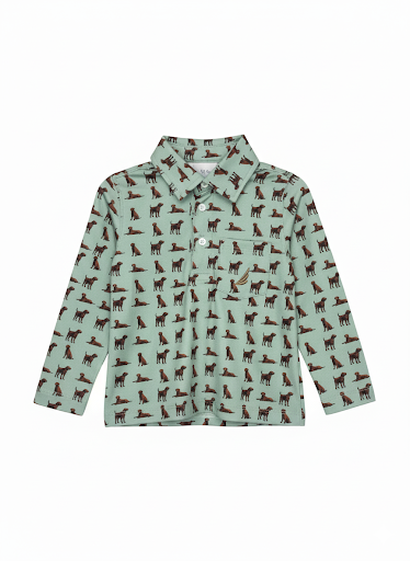 Coolybri Boy's Performance Polo L/S