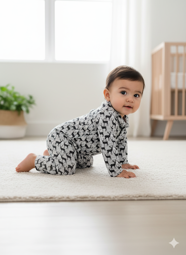 Coolybri Baby/Toddler L/S Performance Romper