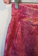 Paper Flower Jr. Knit Terry Raw Edge Skirt