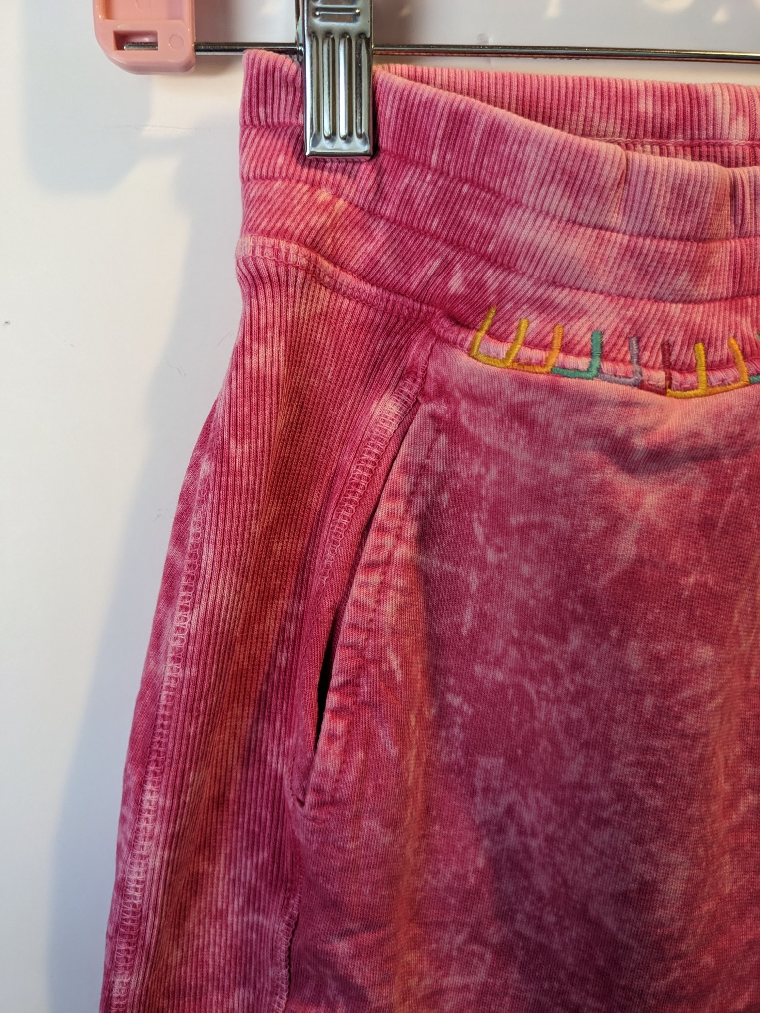 Paper Flower Jr. Knit Terry Raw Edge Skirt