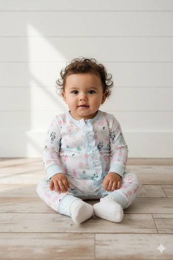 Swoon Baby Clothing Baby/Toddler Nutcracker Ballet Onesie PJ