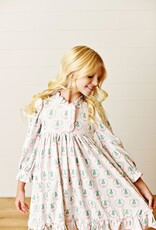 Swoon Baby Clothing Holiday Christmas Tree Wreath PJ Gown