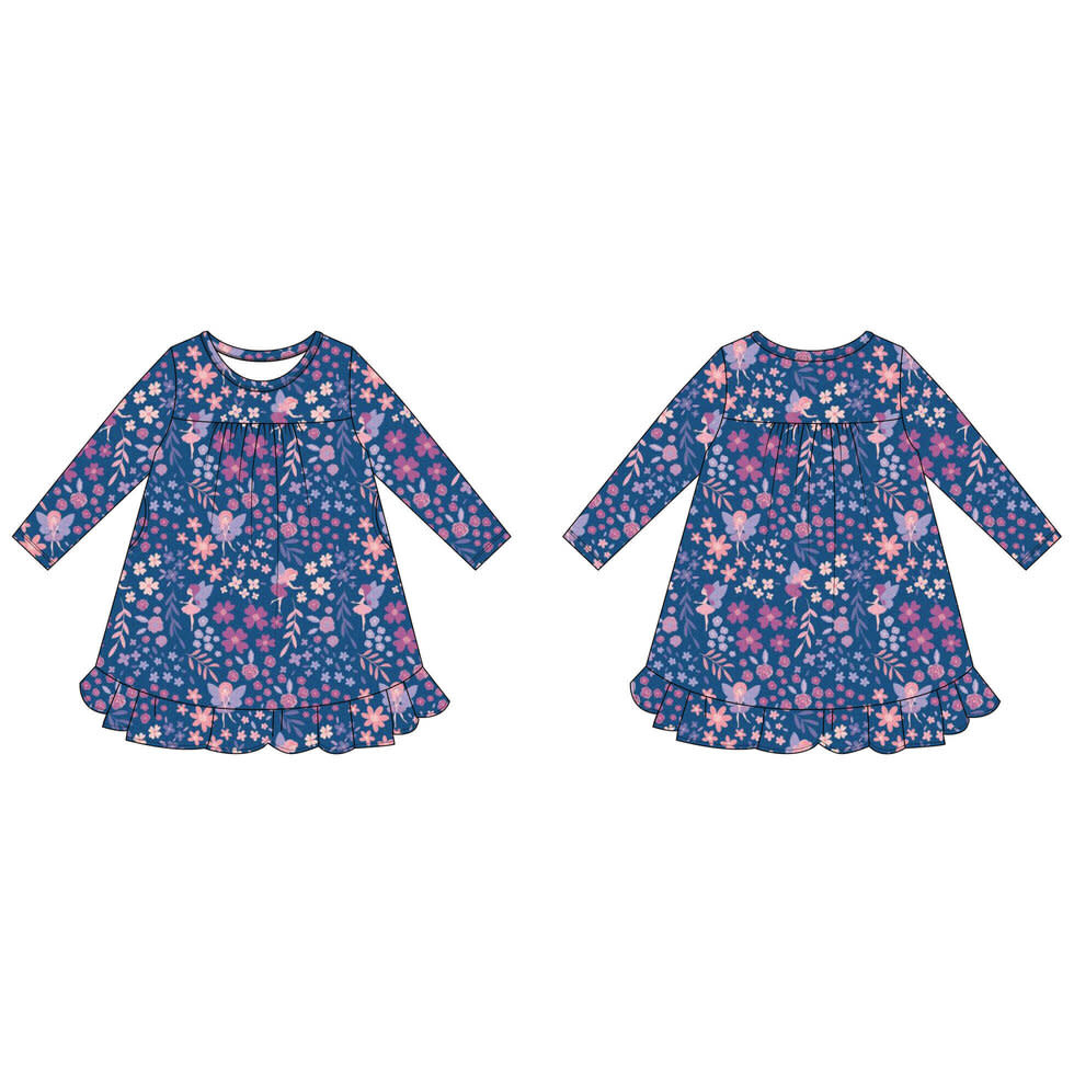 Sweet Bamboo Night Gown L/S